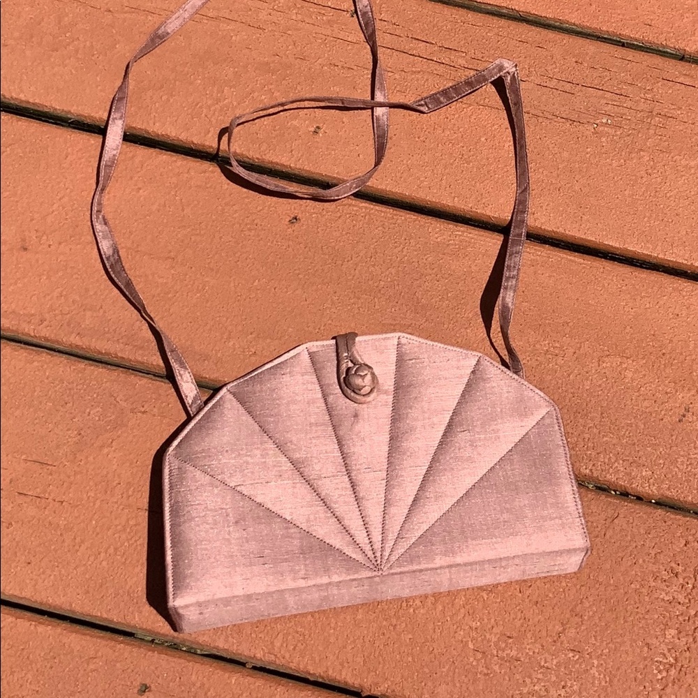 Jim Thompson Pink Silk Shell Bag